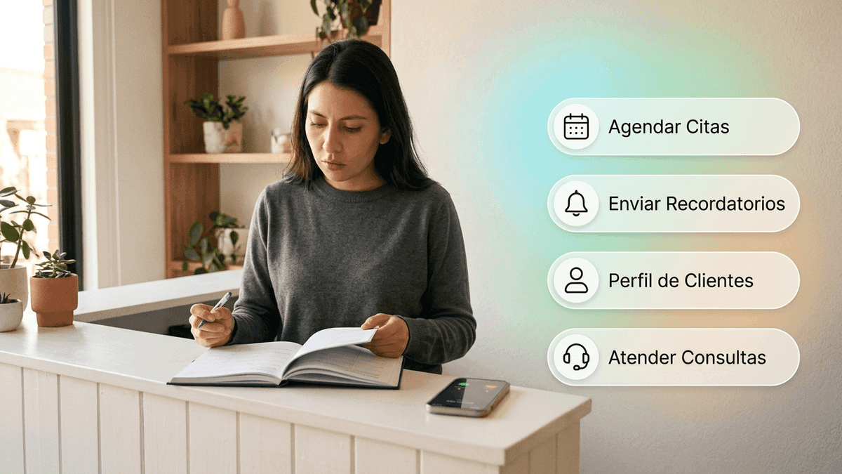 ¿La IA puede reemplazar a tu recepcionista?