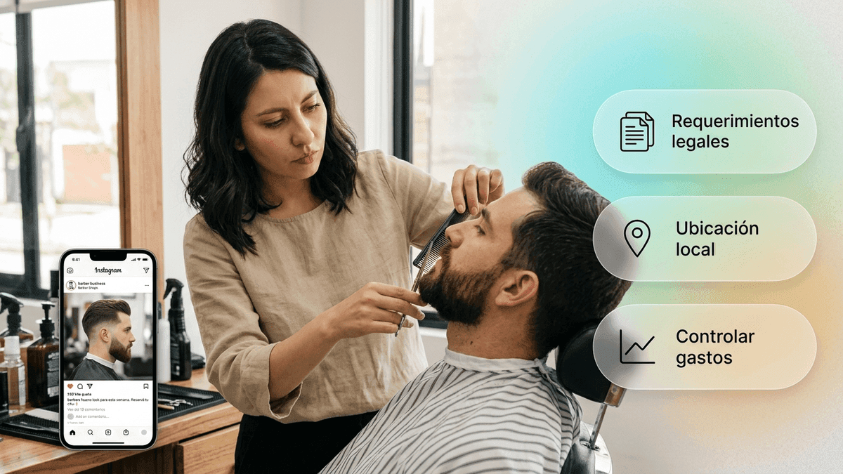 Presupuesto para una barbería: gastos, inversión y qué automatizar